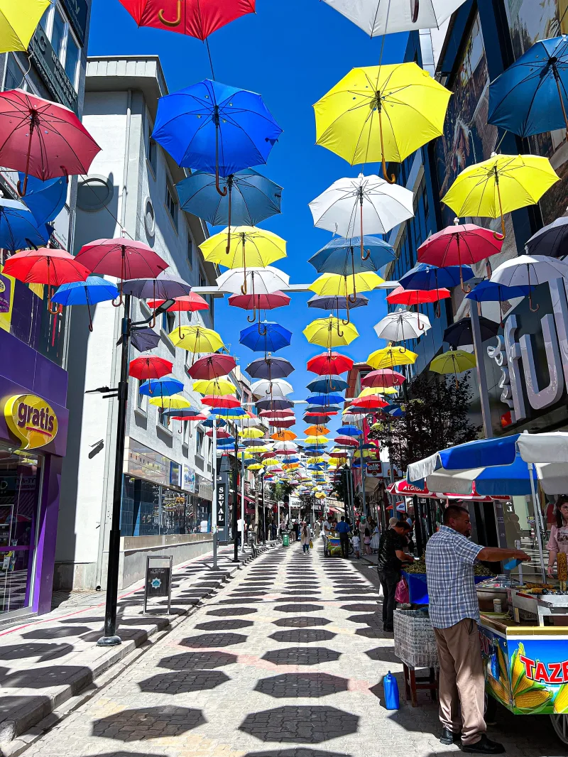 Die Rote Aksaray-Moschee (Eğri Minare): Reiseführer und Geschichte