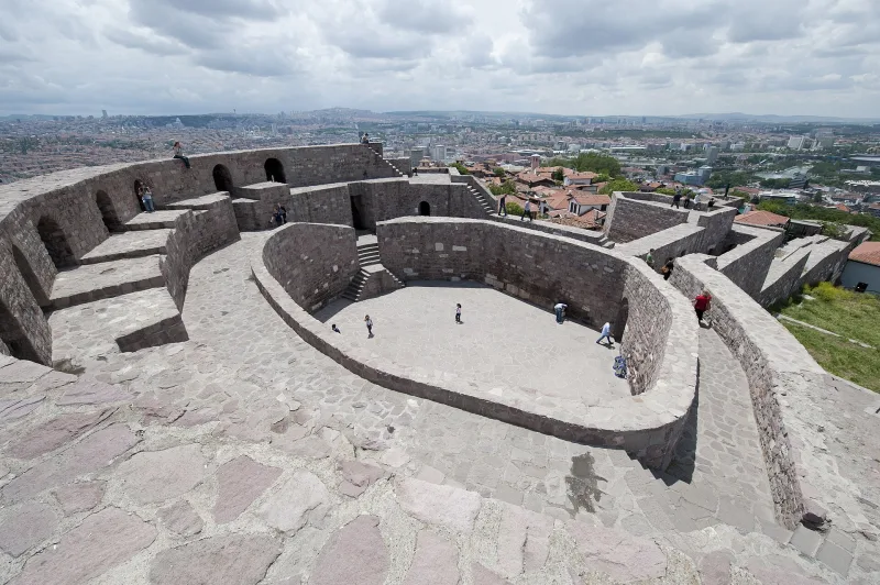 Die Burg von Ankara (Ankara Kalesi) – eine Festung über der türkischen Hauptstadt