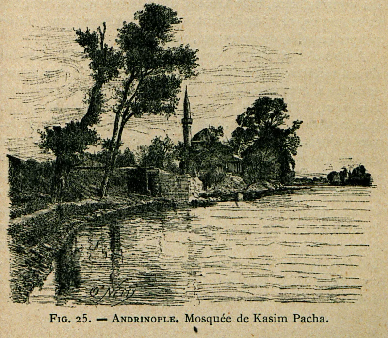 Die Evliya-Kasım-Pascha-Moschee in Edirne – ein Reiseführer aus dem 15. Jahrhundert