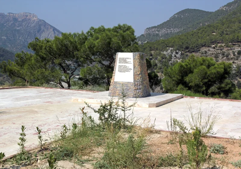 실리프케의 프리드리히 바르바로사 기념비 — 역사와 방문 경로