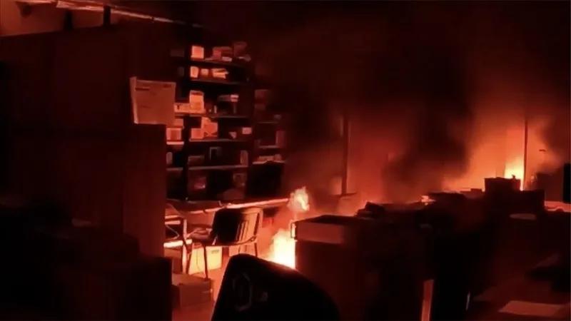 Csehországban felgyújtottak egy gyárat, amely az izraeli Elbit Systems fegyvergyártó vállalathoz kapcsolódik