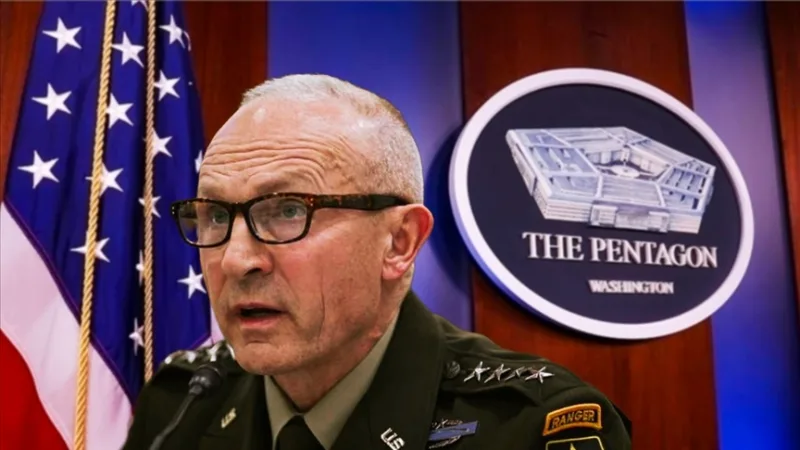 米国防総省は、陸軍司令官ジョージ氏が「直ちに退役する」と発表した