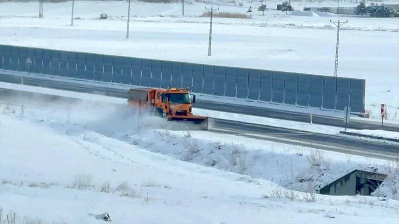 에르주룸에는 한파가, 아르다한, 아그리, 카르스에는 눈이 내렸다