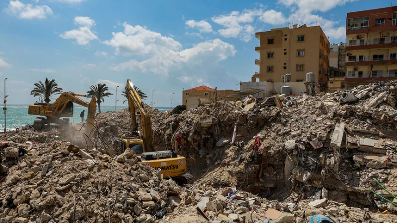 Izraelio kariuomenė surengė išpuolius prieš daugelį namų Libano pietuose