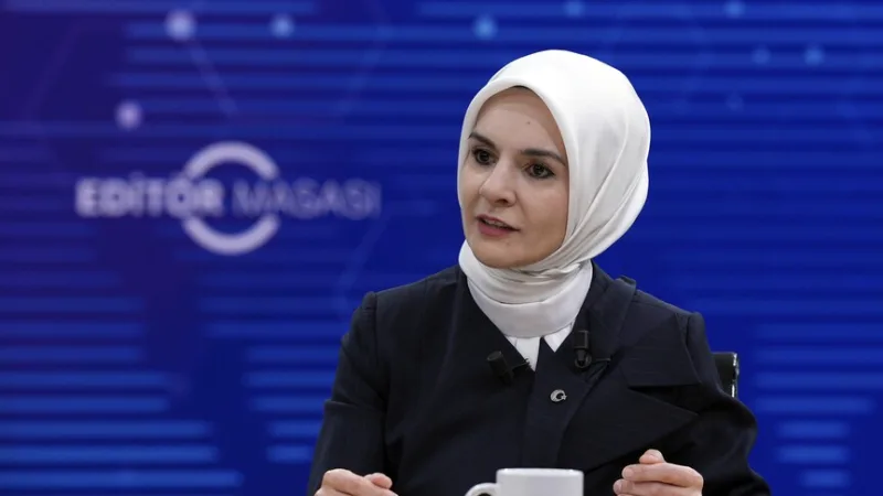 NA ŻYWO – Minister ds. Rodziny i Usług Socjalnych Göktaş gościem redakcji AA