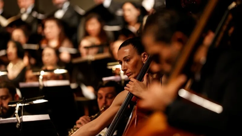 À Mersin, la cantate scénique « Carmina Burana » a été présentée au public